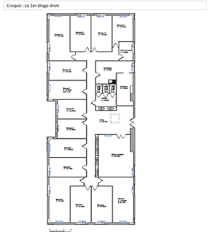 Bureau Villers-lès-Nancy 329m² Vente bureau Villers-lès-Nancy Meurthe-et-Moselle OVBUR2531386 26